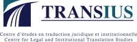 Transius Symposium on Corpus Analysis in Legal Research and Legal Translation Studies