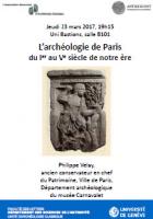 L’archéologie de Paris, du Ier au Ve siècle de notre ère