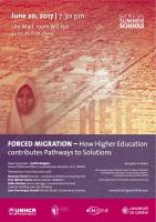 Forced Migration - How Higher Education contributes Pathways to Solutions