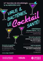 14 septembre: 10e Journées de microbiologie "Virus et bactéries, le cocktail santé!"
