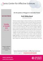 Talk Riikka Rossi (Lecture series)
