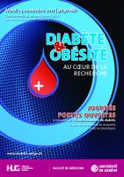 14 novembre: Journée portes ouvertes "Diabète et obésité: au coeur de la recherche"