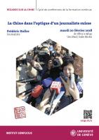 La Chine dans l'optique d'un journaliste suisse