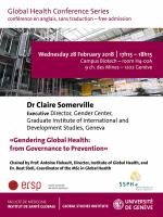 28 février: Global Health Conference Series