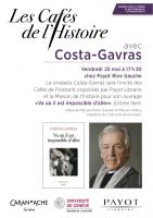 Café de l'histoire : Costa-Gavras