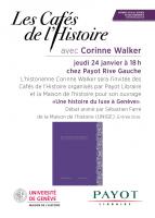 Café de l'histoire : "Une Histoire du luxe à Genève" de Corinne Walker
