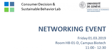 Networking Event: Human Behavior and Decision Making Research
