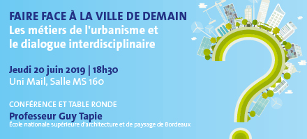 Faire face à la ville de demain : Les métiers de l'urbanisme et le dialogue interdisciplinaire