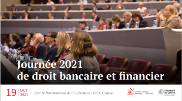 Journée de droit bancaire et financier 2021 