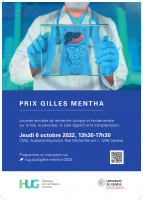 Prix Gilles Mentha - Journée de recherche clinique et fondamentale sur le foie, le pancréas, le tube digestif et la transplantation