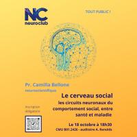 Conférence NeuroClub: Le cerveau social