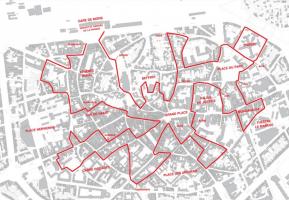 "La phrase - écriture, paysage urbain et action participative. Mons 2015, capitale européenne de la culture"