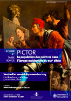 PICTOR – La population des peintres dans l'Europe occidentale du XVIe siècle