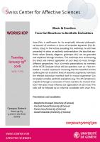 Workshop on Music & Emotion: From Gut Reactions to Aesthetic Evaluations