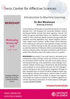 Workshop - Introduction to Machine Learning
