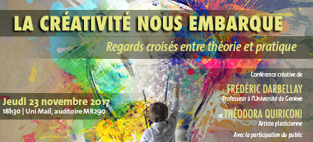 La créativité nous embarque