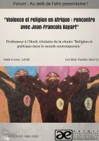 Violence et Religion en Afrique : rencontre avec Jean-François Bayart