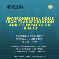 Workshop “Environmental noise from transportation and its impacts on health”