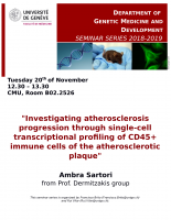 "Investigating atherosclerosis progression through single-cell transcriptional profiling of CD45+ immune cells of the atherosclerotic plaque"