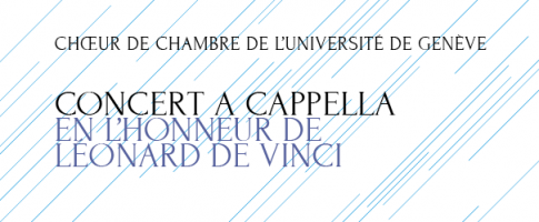 Concert a cappella du Chœur de chambre de l'Université de Genève