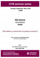 CITB Seminar Series: Alix Garcia