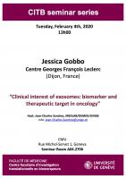 CITB Seminar Series: Jessica Gobbo