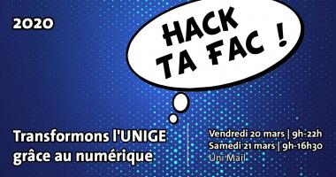 ANNULE - Hack ta Fac! Transformons l'UNIGE grâce au numérique