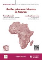 Quelles présences chinoises en Afrique?