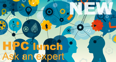 HPC lunch: ask an expert