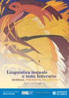 Linguistica testuale e testo letterario: modelli, strumenti, prospettive