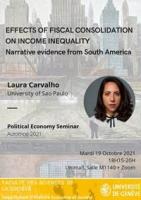 "Effects of fiscal consolidation on income inequality: narrative evidence from South America"