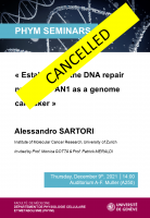 CANCELLED - Establishing the DNA repair nuclease FAN1 as a genome caretaker