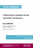 Patterning the cytoplasm during asymmetric cell division 