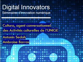 Cultura, agent conversationnel des Activités culturelles de l’UNIGE
