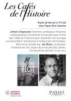 café de l'histoire : Johann Chapoutot