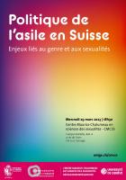 Politique de l’asile en Suisse : enjeux liés au genre et aux sexualités 