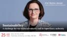 Sustainability – A challenge for the financial industry and its supervisory authority