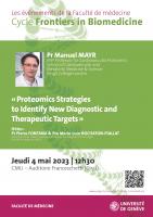 Frontiers in Biomedicine: Pr Manuel Mayr