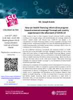 How can health financing reform drive progress toward universal coverage? Concept and country experiences in the aftermath of COVID-19