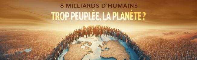 8 milliards d'humains: trop peuplée, la planète?