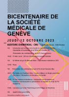 12 octobre: Symposium public – Bicentenaire de la SMGe