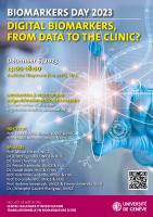 Biomarkers Day 2023 - Digital Biomarkers, from data to the clinic ?