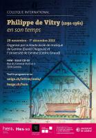 Philippe de Vitry (1291-1361) en son temps