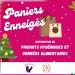 Paniers enneigés - Collecte de produits hygiéniques et alimentaires
