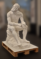 Vernissage du moulage du Pugiliste des Thermes, un chef-d’œuvre de la sculpture hellénistique