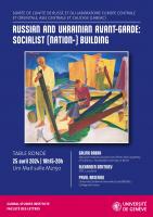 Russian and Ukrainian Avant-Garde: Socialist (Nation-) Building