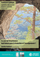 Le concept de présence. Quel intérêt pour la formation et l'enseignement ? 