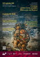 Food and Affective States : Philosophy and Beyond