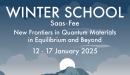 10th MaNEP Winter School in Saas-Fee, Switzerland