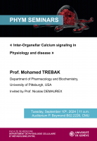 Inter-Organellar Calcium signaling in Physiology and disease